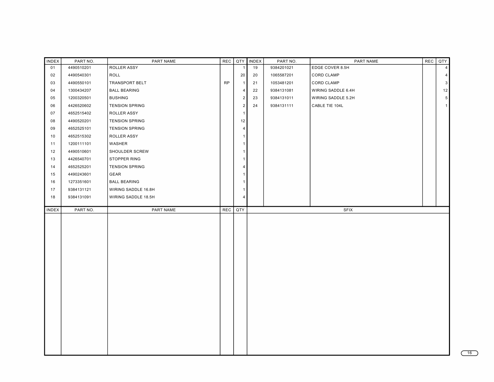 Konica-Minolta Options AFR-16 Parts Manual-6